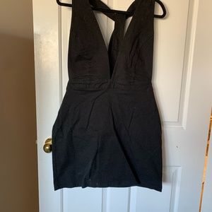 Black Halter Dress